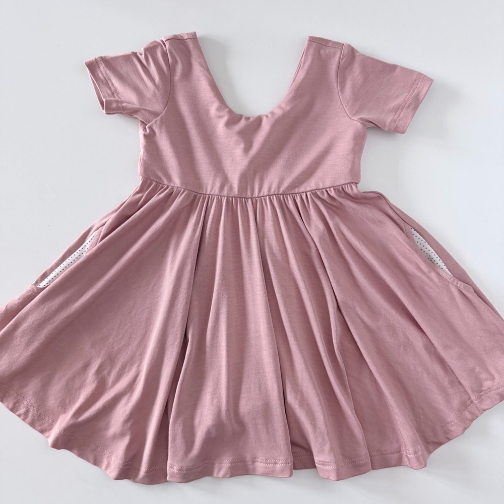 Remie Girl Blush Pink Dress Size 12-18M